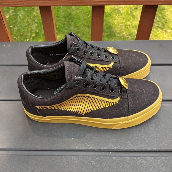 Vans Shoes - VANS Harry Potter Women's 7.5 Black and Gold